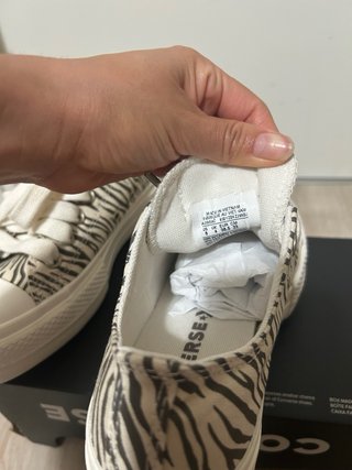 Converse Zebra Print