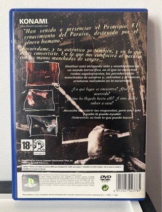 Silent Hill 3 PS2 Pal España + Manual + Folleto Ko
