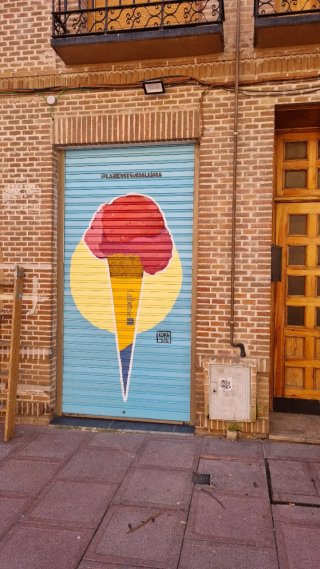 Pintar Cierre metálico personalizado mural
