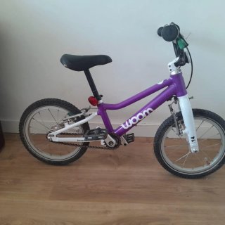 Bicicleta Woom Infantil Morada 14