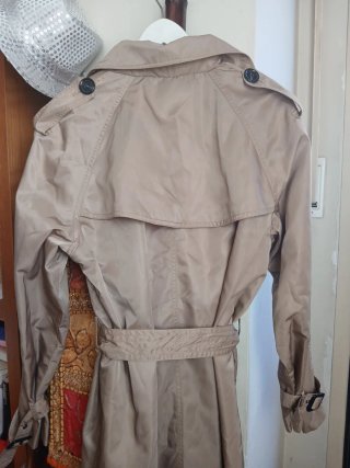 Gabardina Beige Mowoman Talla XL