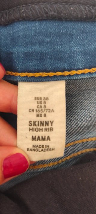 Pantalón premamá vaquero