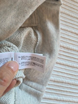 Sudadera Zara cremallera botones  Talla S