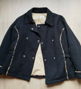 Americana El corte inglés Negra Talla 48