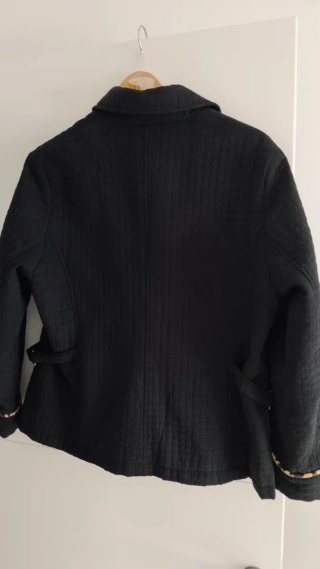 Americana El corte inglés Negra Talla 48