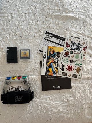Guitar Hero On Tour Nintendo DS + Accesorios