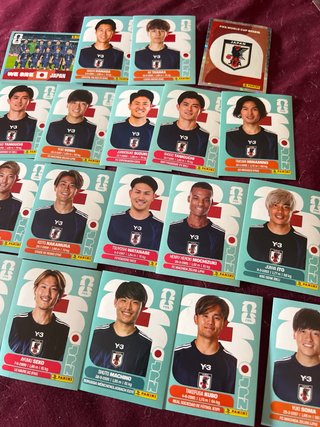 19 Cromos Japón Mundial FIFA 2026 Panini