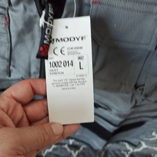 Gilet da lavoro MODYF multi tasche grigio