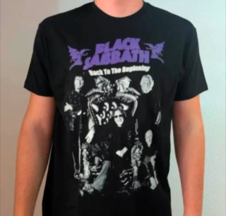 CAMISETA NEGRA - BLACK SABBATH / BEGINNING - XL