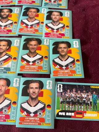 Selección alemana completa mundial 2026 22 cromos