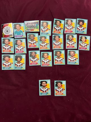 Selección alemana completa mundial 2026 22 cromos