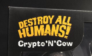 Destroy All Humans! Crypto 'N' Cow figura PS4 PS5
