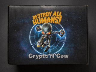 Destroy All Humans! Crypto 'N' Cow figura PS4 PS5