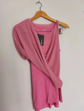 Camiseta fitness rosa BOOMERANG