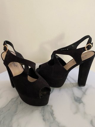 Scarpe Tacco Nero Donna
