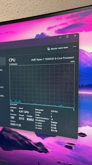 PC Gaming RTX 5070ti 16gb-Ryzen 7 7800X3D-32GB RAM