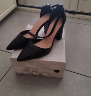 Scarpe donna tacco con cinturino