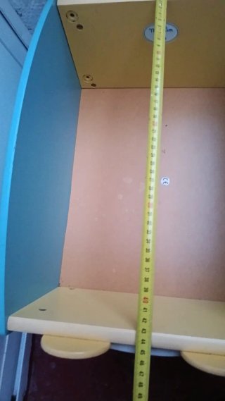 Carrito de madera ratón infantil