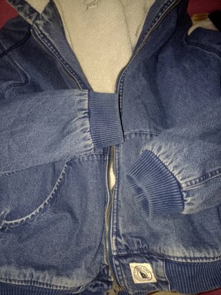 Chaqueta vaquera forrada de borrego