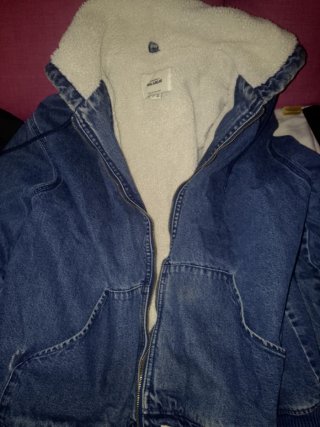 Chaqueta vaquera forrada de borrego