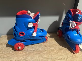 Patines Oxelo Azules y Rojos