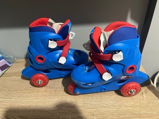 Patines Oxelo Azules y Rojos