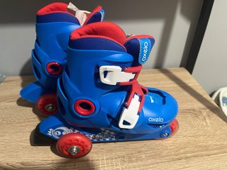 Patines Oxelo Azules y Rojos