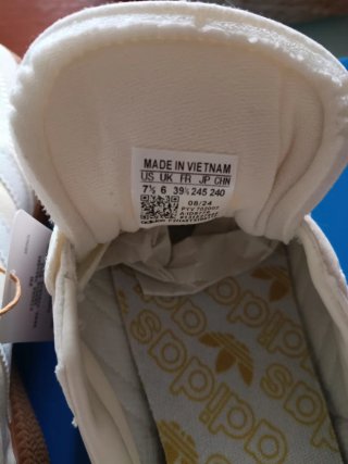 Zapatillas Adidas Beige/Blanco Talla 42