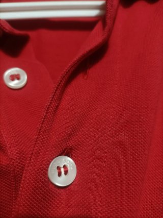 Polo BOSS Hombre Talla M Roja