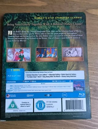 Robin Hood Bluray Steelbook Zavvi Exclusive #16