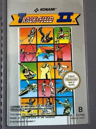 Track & Field II NES Konami