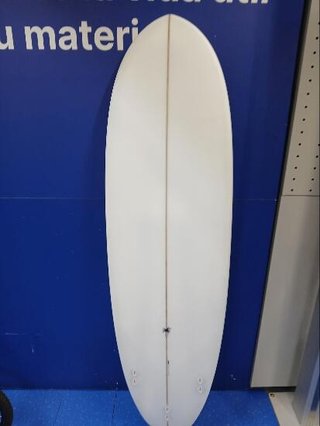 Tabla Surf Híbrida Caqui Resina 6'4 40 L 3 Quillas