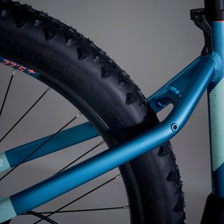 Bicicleta eléctrica de montaña mujer 27,5+" Rockrider Ebike