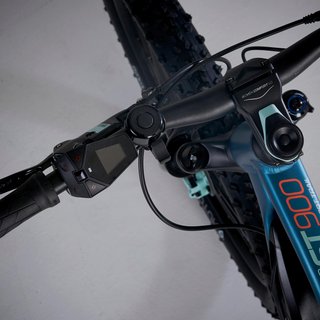 Bicicleta eléctrica de montaña mujer 27,5+" Rockrider Ebike