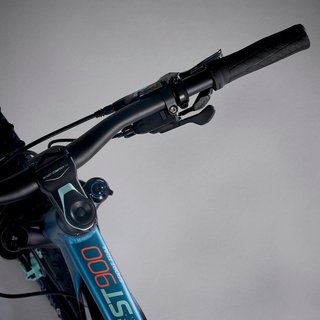 Bicicleta eléctrica de montaña mujer 27,5+" Rockrider Ebike