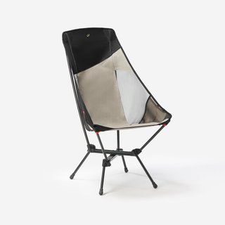 Silla baja plegable y compacta de camping Quechua MH500 L