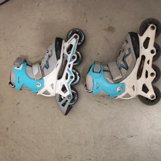 Patines en línea regulable de 32 a 35