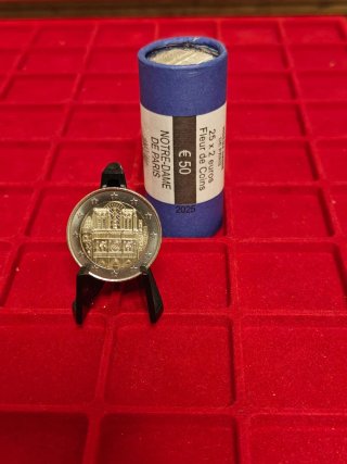 2 euro Francia notre dame