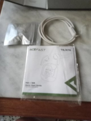 Auriculares Acefast Crystal T6/ AT6 Blancos