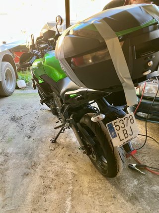 Kawasaki Versys 650 2019 Accidentada