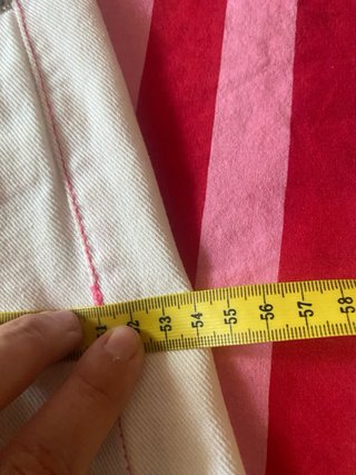 Shorts vaqueros blancos Pantera Rosa