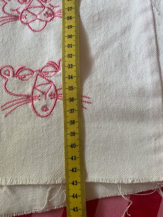 Shorts vaqueros blancos Pantera Rosa