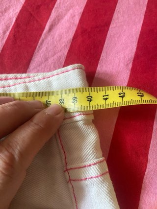 Shorts vaqueros blancos Pantera Rosa
