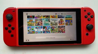 Nintendo Switch 256GB completa Mario RED