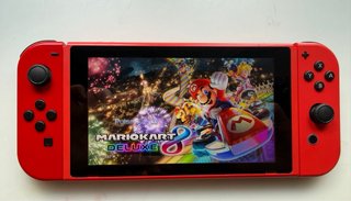 Nintendo Switch 256GB completa Mario RED