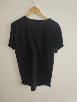 Camiseta Pull&Bear Negra Talla M
