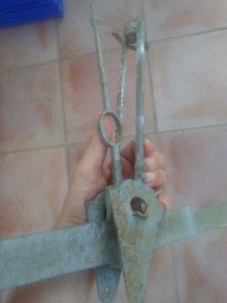 Balanza antigua de forja