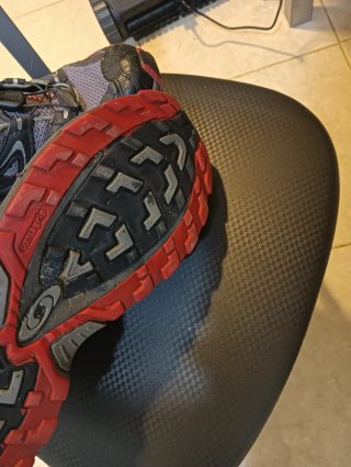 Zapatillas Salomon Trail Running Negras Rojas