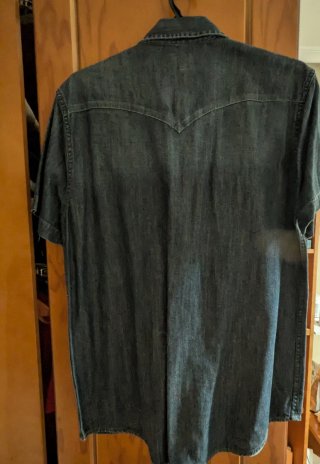 Camisa Levis Vaquera Manga Corta