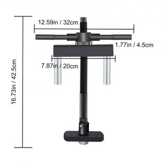 Extractor de Cilindros, Herramienta Extractora de Cilindros para Motores Diésel, Apto para Diámetros de 75 mm-138 mm, Juego Universal de Herramientas Extractoras de Cilindros para Reparación de Au...
